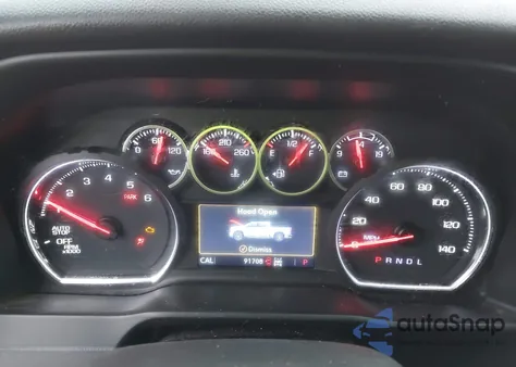 2021 Chevrolet Silverado 1500 4Wd Short Bed Lt z USA, uszkodzony, nr VIN 1GCUYDED8MZ283228